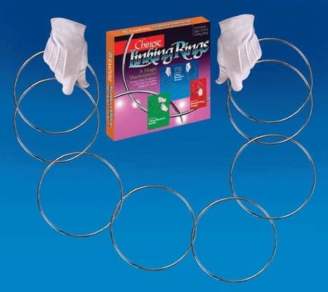 10" Stage Size Chinese Linking Rings
