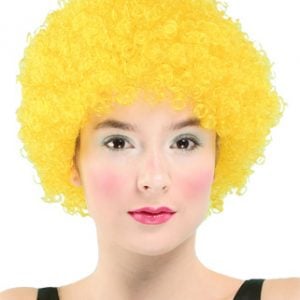 Yellow Clown Wig