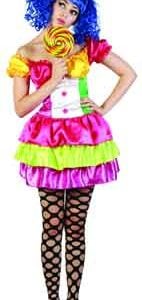 Adult Candy Clown Dress