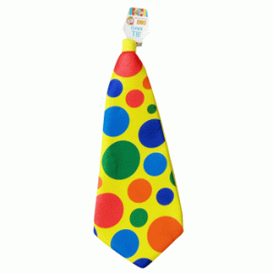 Multi Coloured Jumbo Clown Tie