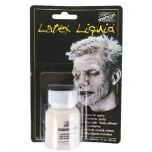 Mehron Clear Liquid Latex with brush (30ml)